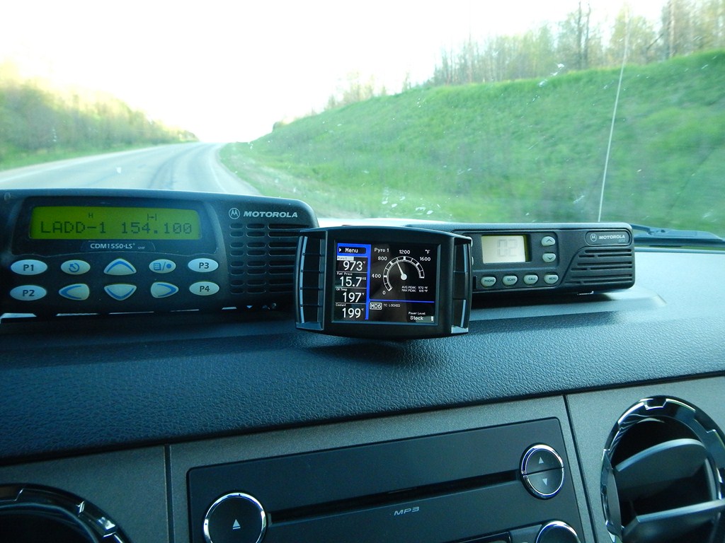 Looking for mounting ideas for a scanner and CB - Ford Truck ...